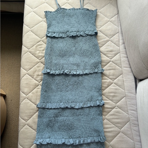 Light Blue Cupshe Dress. - Picture 3 of 4